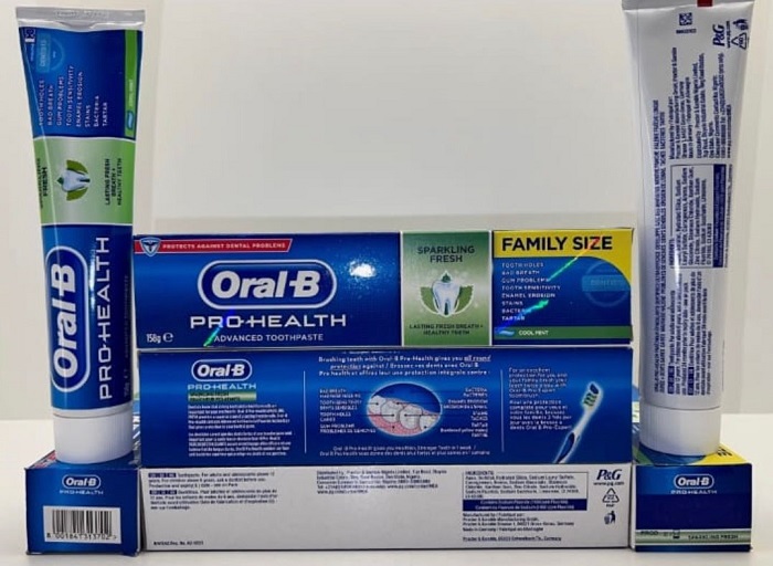 ORAL B Toothpaste Europe